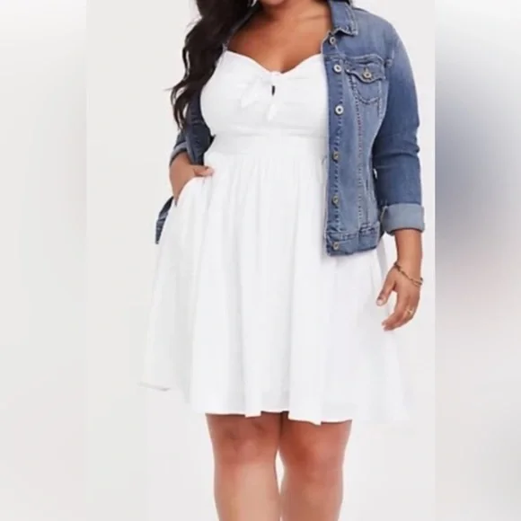 White torrid dress cheap